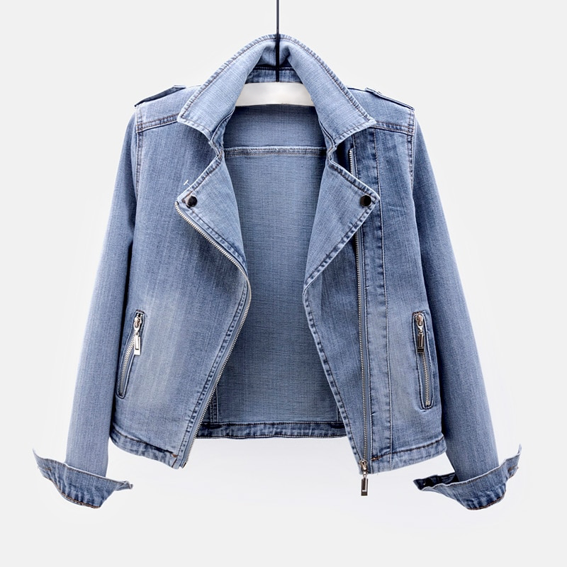 Lynora Damen Jeansjacke Hellblau
