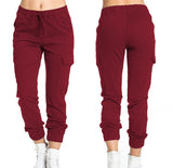 Sofie Cargo Damenhose in Bordeauxrot
