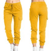 Sofie Cargo Damenhose in Gelb