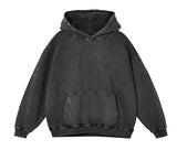 Talaine Vintara Classic Hoodie in Dunkelgrau im Vintage-Look für Damen