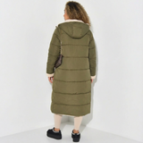 Reversa Coat | Wendbare Damenjacke mit Teddyfutter & Langer Passform