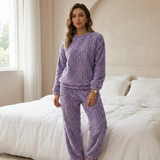 Lunelle Teddy Loungewear Set | Weiche Pyjama für Damen