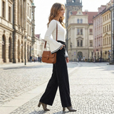 schwarze cordhose damen mit weitem bein