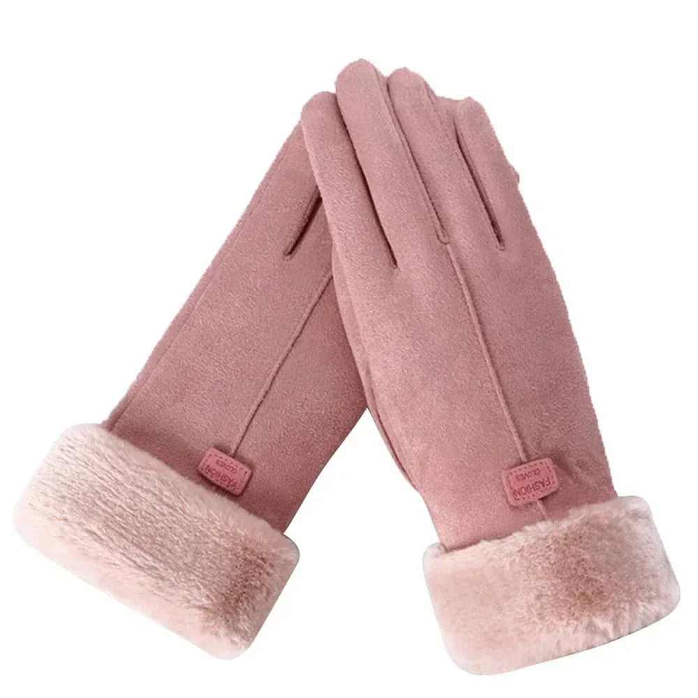 Melvya Fleecefutter Handschuhe Rosé Damen
