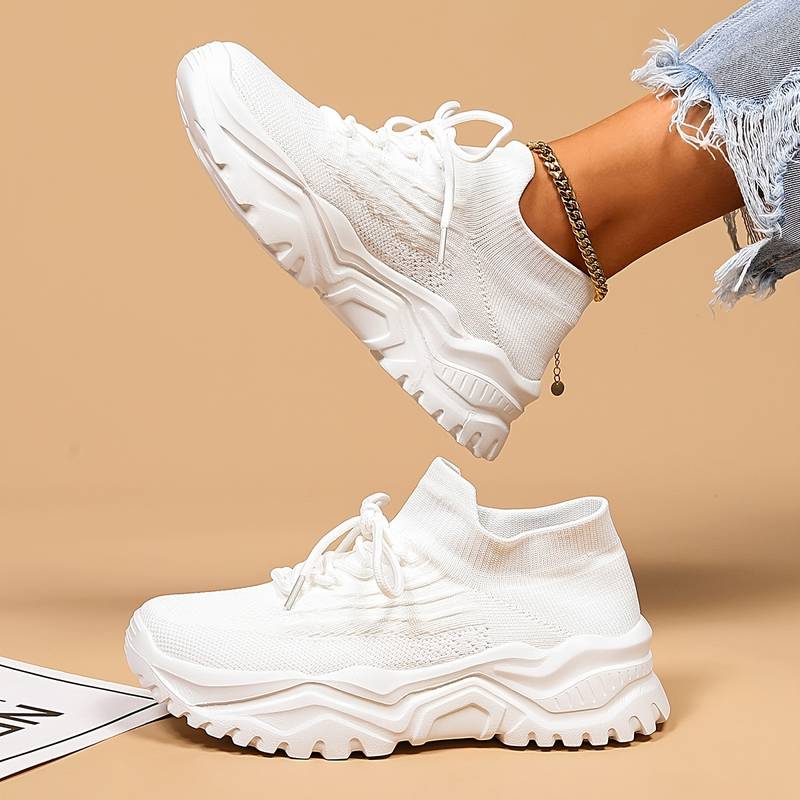 Calyra Comfort Sneakers | Chunky Sock Sneaker