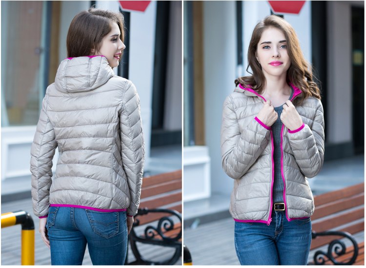 Velmora | Wende-Daunenjacke für Damen – Leicht, Warm & Wasserabweisend